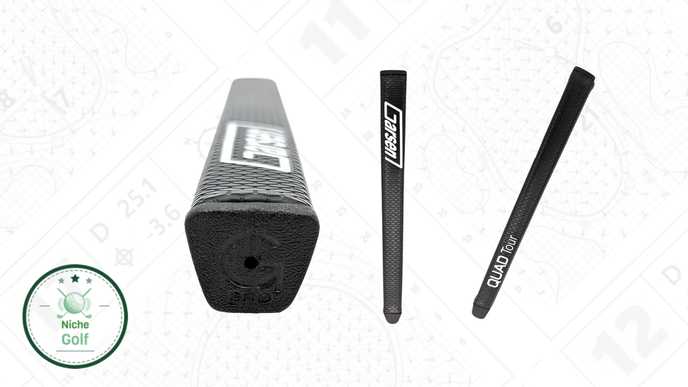 Rivenditore Autorizzato Garsen Grip Impugnatura Putter Garsen QUAD TOUR Nuova, Scegli Il Colore - Venditore Autorizzato Golf Grip - Foto 8