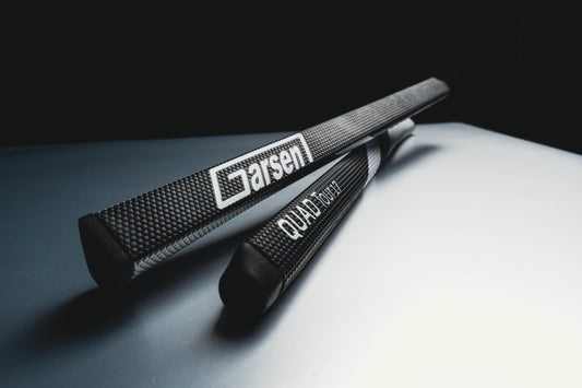 Garsen Golf's Extended Length, Flow Balanced Grips Provide Counter Balanced Feel